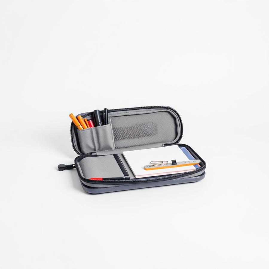 Kit de escritório portátil 12 peças